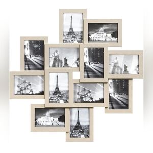 Set of 12 Black Collage Picture Frames - Size 4x6  - New